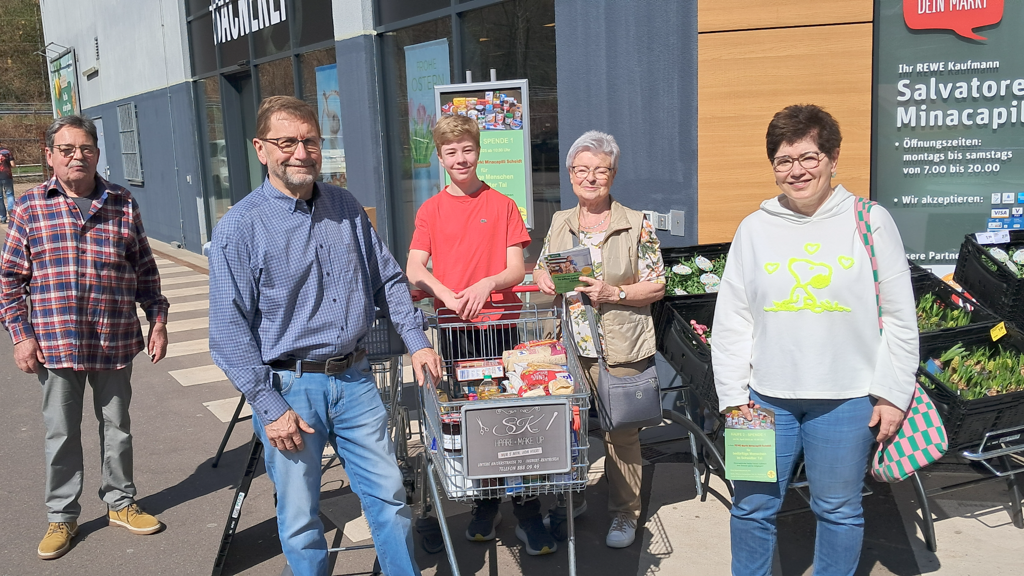 Spendenaktion 'kaufe 2 - spende1'