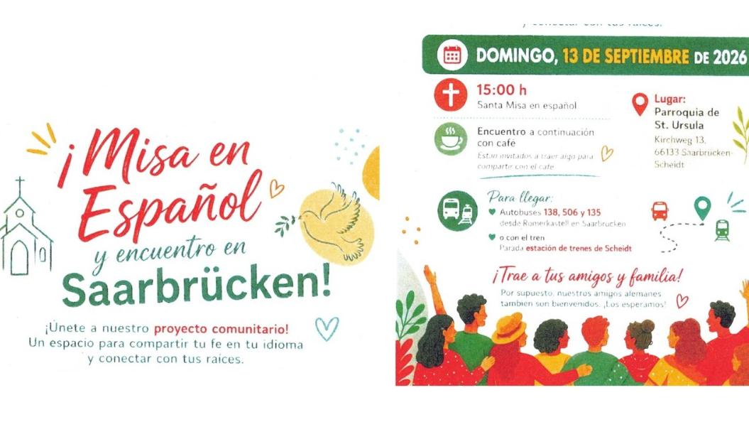 Einladung zur spanischen Messe